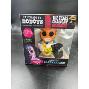 Handmade By Robots Blacklight Leatherface Texas Chainsaw Massacre Knit 393